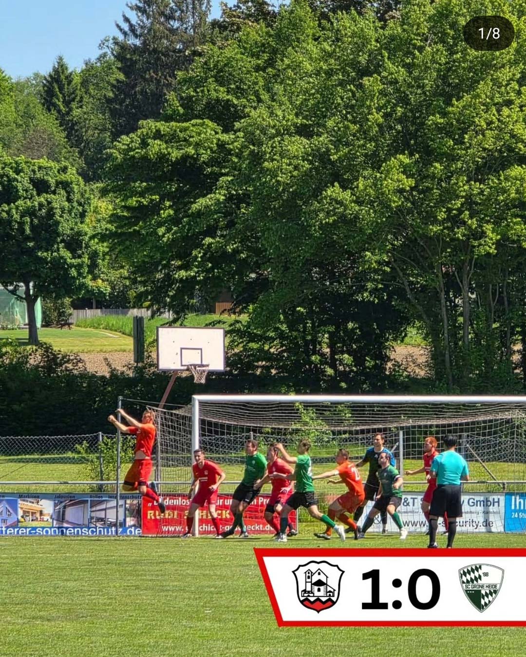 Spiel gegen SC Grüne Heide