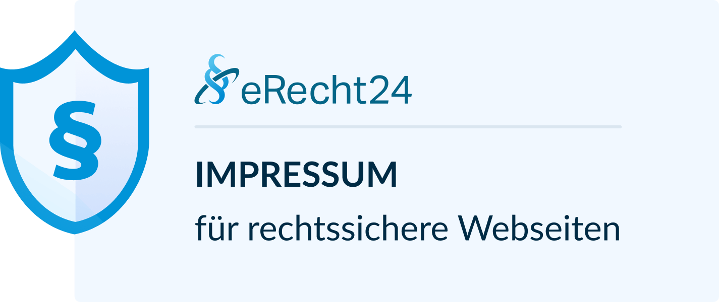 Impressum von eRecht24